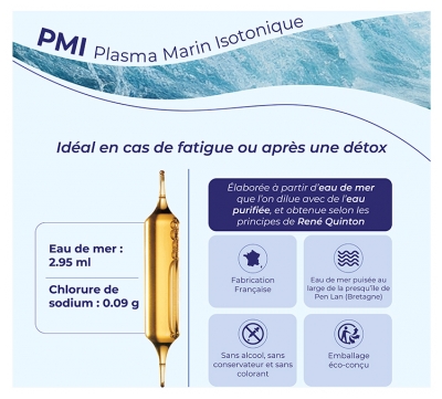 Oligocean Plasma Marin Isotonique 20 Ampoules