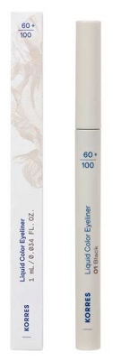 Eyeliner Lichid Korres Color Negru 1 ml