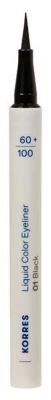 Eyeliner Lichid Korres Color Negru 1 ml