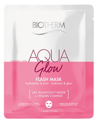 Biotherm Aqua Glow Flash Hydration and Radiance Mask 31 g