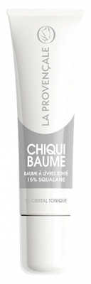 Balsam de buze colorat La Provençale Bio Chiqui Baume 10 ml - Tentă: 01 Cristal Tonique