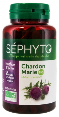 Séphyto Milk Thistle Organic 200 Capsules