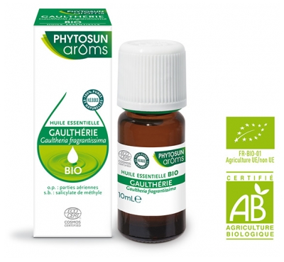 Phytosun Arôms Eterično olje Wintergreen (Gaultheria fragrantissima) Bio 10 ml
