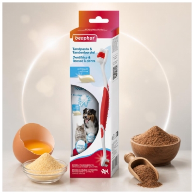 Beaphar Tandpasta & Børste til Hunde og Katte