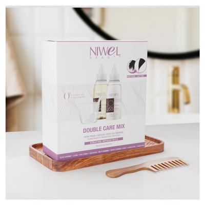 Niwel Beauty Dvojna Restrukturirajoča Nega Dvojna Nega Mix So Liss Niwel Beauty 2x125ml