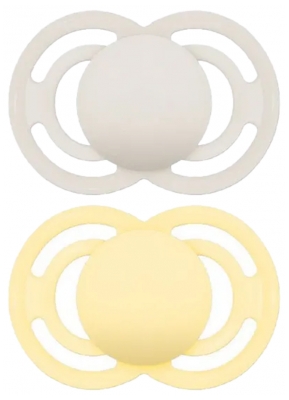 MAM 2 Lollipops Tendenza Perfetta 6 Mesi e + - Colore: Grigio e giallo