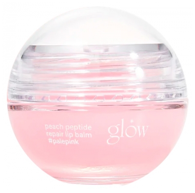 Glow Peach Peptide Lip Balm 8 g - Colour: Palepink