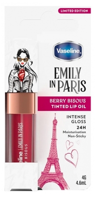 Vaseline Emily in Paris Tinted Lip Oil Limited Edition 4 g - Colour: Berry Bisous