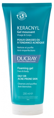 Ducray Keracnyl Gel Nettoyant Anti-Imperfections 200 ml
