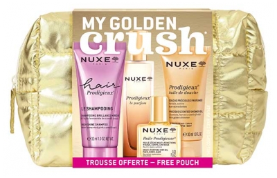Nuxe Prodigieux Kosmetiktäschchen My Golden Crush