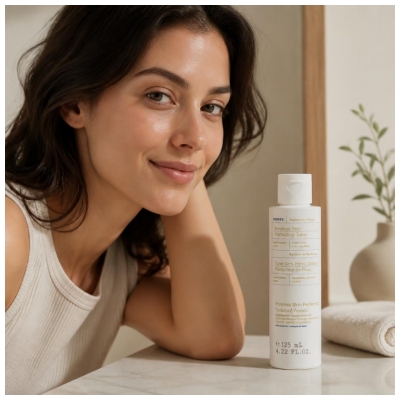 Loțiune Korres Struguri de Santorini Anti-Pori Dilatați 125 ml
