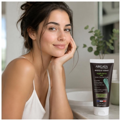 Argaïa Gesichtsmaske mit grüner Tonerde 100 ml