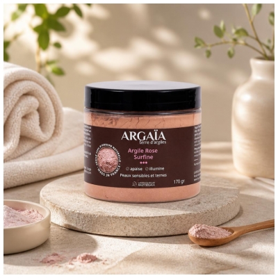 Argaïa Argila Rosa Surfine 170 g