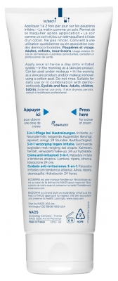 Bioderma Atoderm Cura Intensiva Degli Occhi Anti-Irritazione 3-in-1 100 ml
