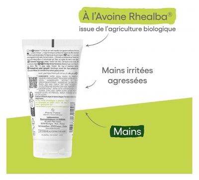 A-DERMA Dermalibour+ Crème Mains Isolante Apaisante 50 ml