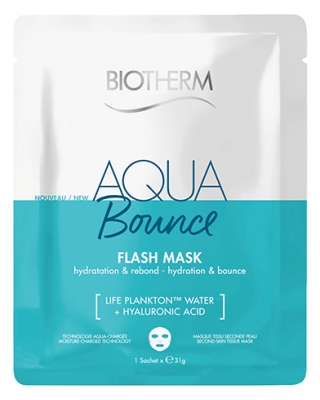 Biotherm Aqua Bounce Flash Masque Hydratation et Rebond 31 g