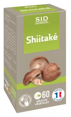 S.I.D Nutrition Shiitaké 60 Gélules Végétales