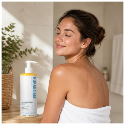 Nuhanciam Gel Douche Douceur Peaux Déshydratées 500 ml
