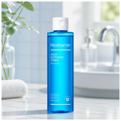 Real Barrier Aqua Soothing Lotion Tonique Visage 200 ml