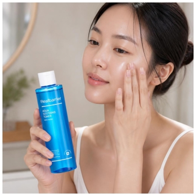 Real Barrier Aqua Soothing Lotion Tonique Visage 200 ml