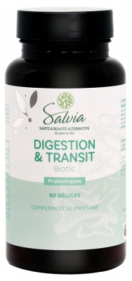 Salvia Nutrition Gremošana un Trakt 60 Kapsulas