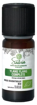 Salvia Nutrition Bio Ylang Ylang Esenciální Olej Kompletní 10 ml