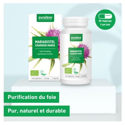 Purasana Chardon Marie Bio 60 Gélules