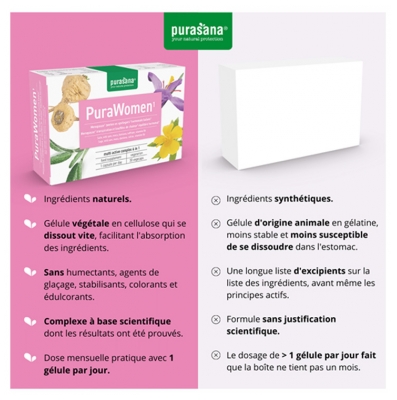 Purasana PuraWomen 30 Végécaps