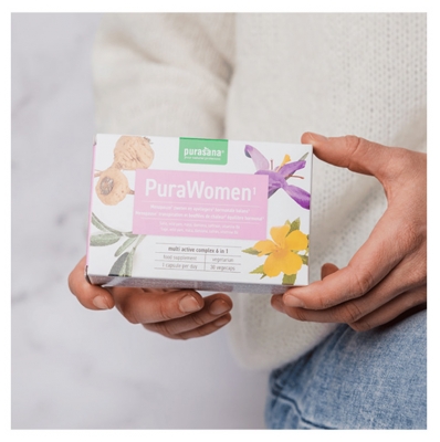 Purasana PuraWomen 30 Kapsułek Roślinnych