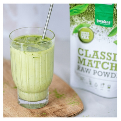 Purasana Classic Matcha en Poudre Bio 75 g