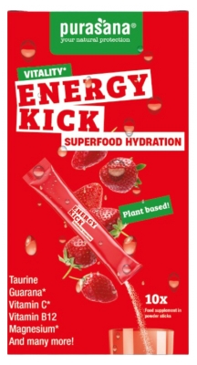 Purasana Superfood Hydration Energy Kick 10 Sticks