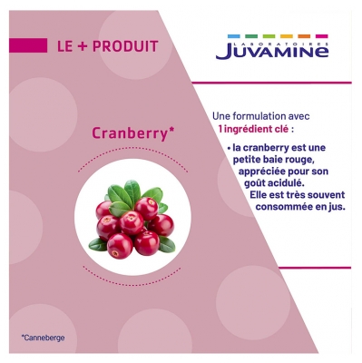 Juvamine Cranberry 60 Gélules