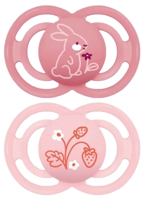 MAM 2 Cuclja Perfect Živali 6 mesecev in več - Model: Zajec in jagode