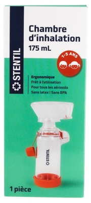 Stentil Ergonomische Inhalatiekamer 175 ml - Maat: 1 tot 5 jaar