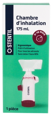 Stentil ergonomska komora za inhalacijo 175 ml