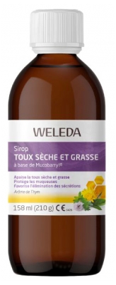 Weleda Hoestsiroop voor Droge en Vaste Hoest 158 ml