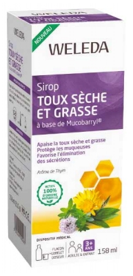 Weleda Sirup za suh in moker kašelj 158 ml