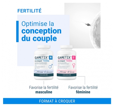 Densmore Gametix M Fertilité 60 Comprimés à Croquer