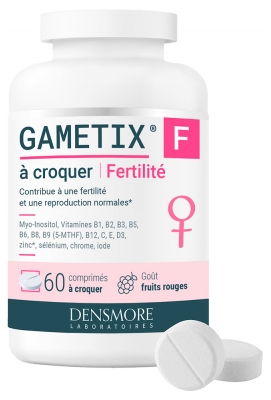 Densmore Gametix F Fertilité 60 Comprimés à Croquer