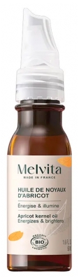 Melvita Sertifikuotas Ekologiškas Abrikosų Kauliukų Aliejus 50 ml