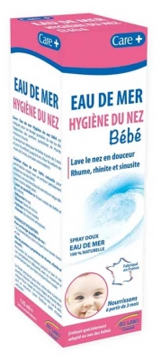 Care+ Jūras Ūdens Deguna Higiēna Zīdaiņiem 125 ml