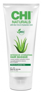 CHI Intensīvi mitrinoša maska ar alveju & hialuronskābi Naturals