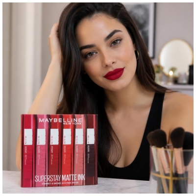 Maybelline New York Superstay Matte Ink Coffret 6 Encres à Lèvres Mates