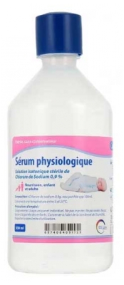 Care+ Fysiologisk Saltvandsopløsning 500 ml