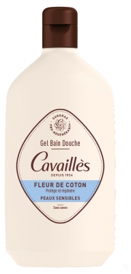 Cavaillès Gel Bain Douche Peaux Sensibles Fleur de Coton 400 ml