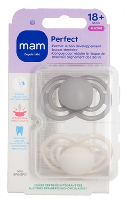 MAM 2 Schnuller Perfect Trend 18 Monate und älter