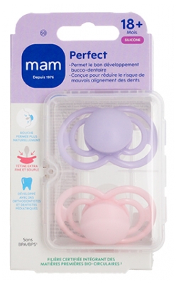 MAM 2 Lollipops Tendenza Perfetta dai 18 Mesi in su - Colore: Viola e rosa