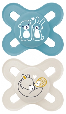 MAM 2 Suvete Original Naștere 0-2 Luni - Model: Urs/lapure ?i vulpe