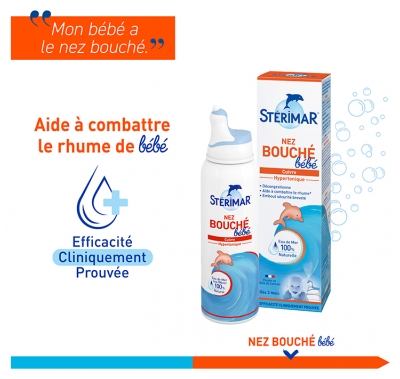 Stérimar Nez Bouché Bébé 100 ml