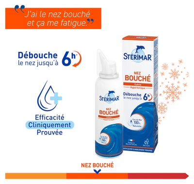 Stérimar Nez Bouché 100 ml